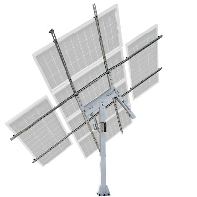 Solarpanel Tracking System Dual Axis mit Tracker Controller für Solaranlage kit
