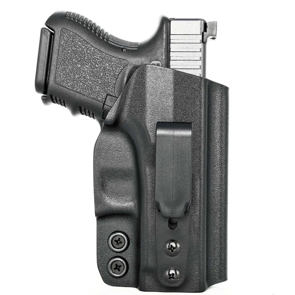 Tuckable IWB Holster fits: Glock 26 27 33 (Optic Ready) - Rounded Gear - Image 3 of 4