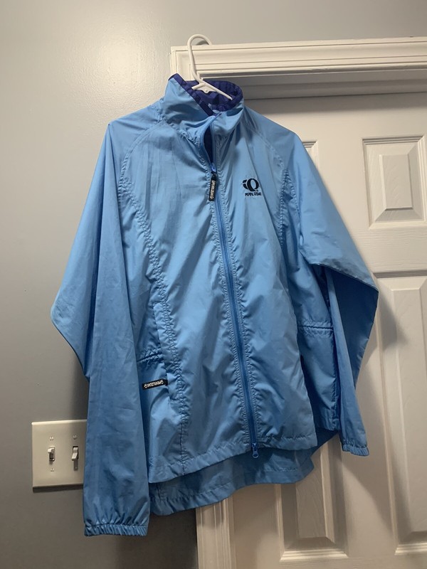 Pearl Izumi Vintage Jacket Zephrr  Blue Women LARGE Jacket 