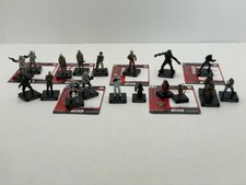 WOTC Star Wars Miniatures Lot of 18 - 2007 Alliance and Empire Figures w/cards