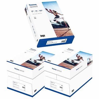 5000 Blatt inapa tecno speed Kopierpapier 2100011521 A4 80 g weiß Druckerpapier