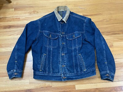 LEE×Preloved Storm Rider Jacket Lee Storm Rider Vintage Jean Jacket (HSE) 101J Lined (JSF6