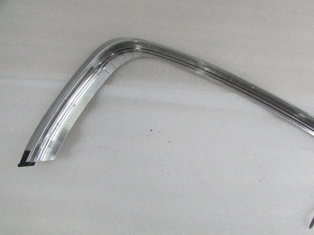 Maserati Quattroporte, LH, Left Rear Upper Door Trim, Chrome, Used, P/N 68473400