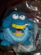 Carl's Jr. 1993 HAIR DUDES My Pet Monster Pot Heads Blue New In Package 