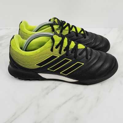 ADIDAS Mens EUR 40 2/3 or US 7.5 / UK 7 Black Copa 19.3 Turf Soccer Boots