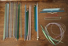 Vintage Knitting Needles Circular Needles Stitch Holders Various Brands Sizes