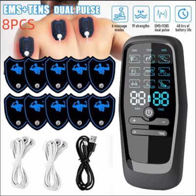 27 Modes Tens Unit Muscle Therapy Pain Relief Stimulator Machine Pulse Massager
