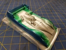 Outisight Painted Blue & Teal & Silver Acura .005 Lexan 1/24 body - Mid America