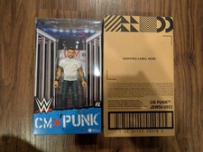 NEW WWE CM Punk Elite Returns Figure Mattel Creations Wrestling WWF ECW WCW AEW