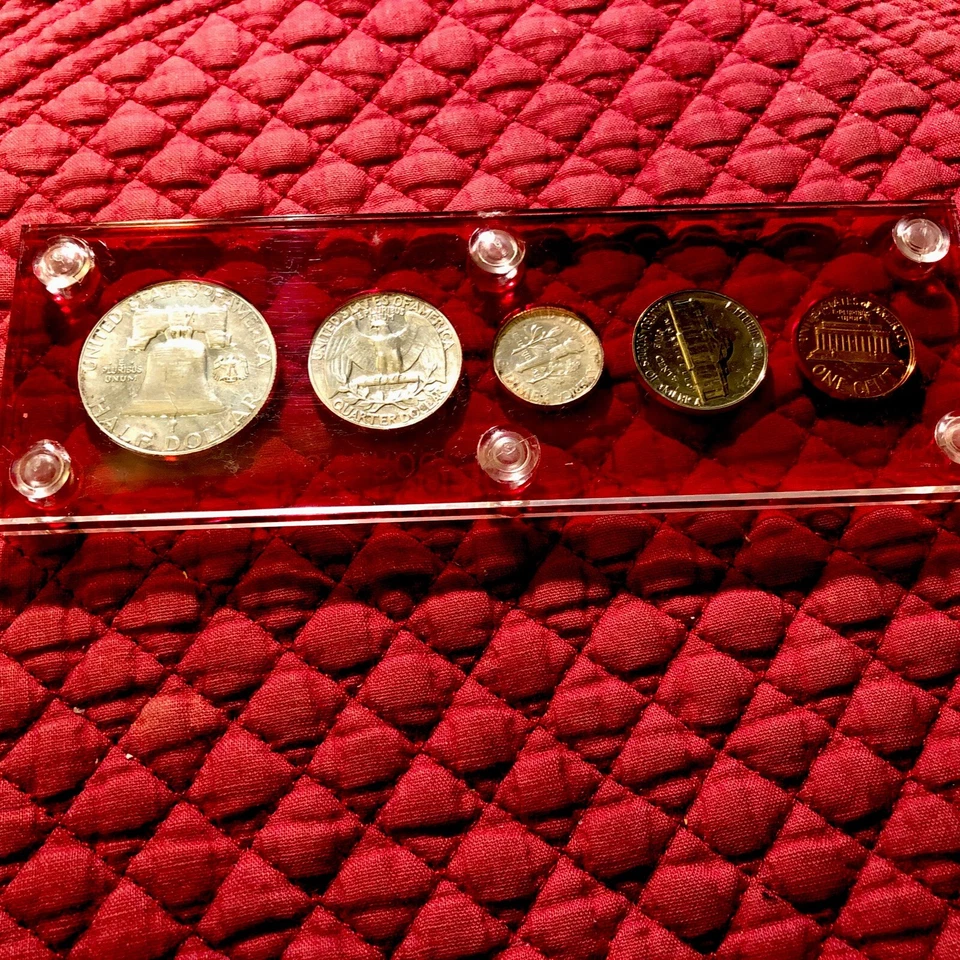 1959 GEM Silver Proof Set In Capital Holder. Blazing Luster & Toning! - Image 2 of 2