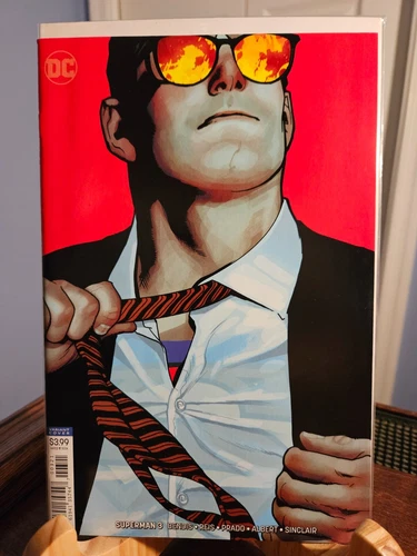 Superman #3 Unity Saga Pt 3 Adam Hughes Variant NM DC Comics 2018 Bendis Reis