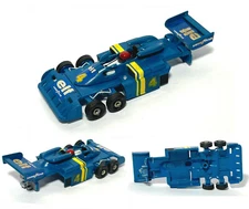 1977 Aurora G-Plus 6-Wheel ELF Rare Fragile Formula Indy F1 Slot Car BODY #1738