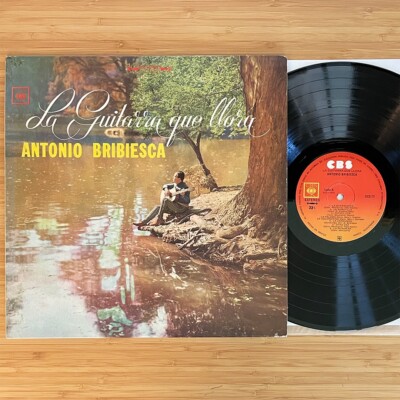 ANTONIO BRIBIESCA ''La Guitarra Que Llora'' Rare LP, STEREO, Latin, Ranchera