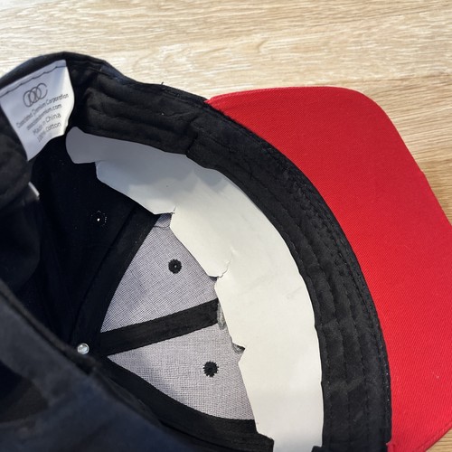 Salem-Kaiser Volcanoes Hat Cap Adjustable Baseball Black Red Minor League MiLB - Picture 10 of 12