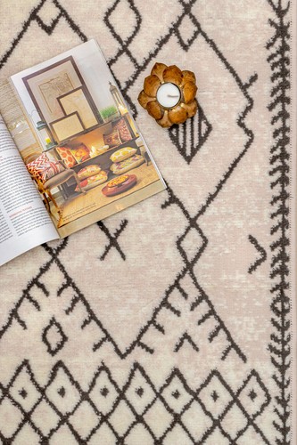 Trellis Bohemian Runner - 2'x8' Moroccan Faded Transitional Area Rug - 511 - Picture 24 of 52