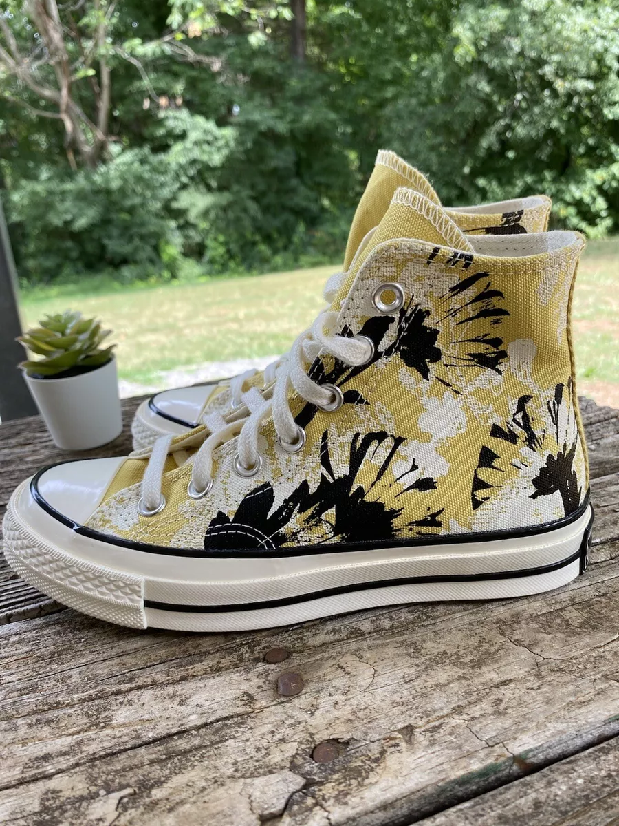 Gold 2024 converse shoes