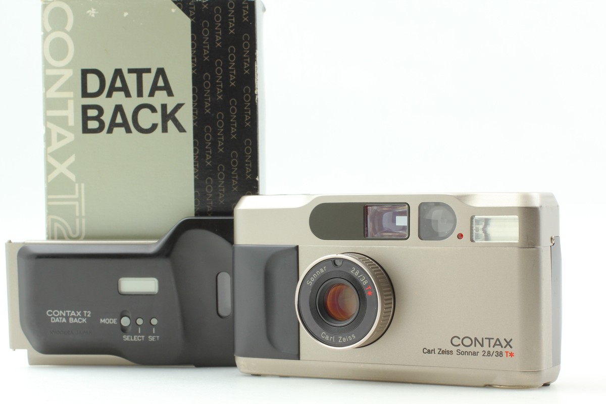 MINT] Contax T2 D T2D Data Back 35mm Point & Shoot Film