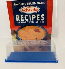 Vintage Kraft Paperback Cookbook Kraft Velveeta Cheese Keeper Storage holder