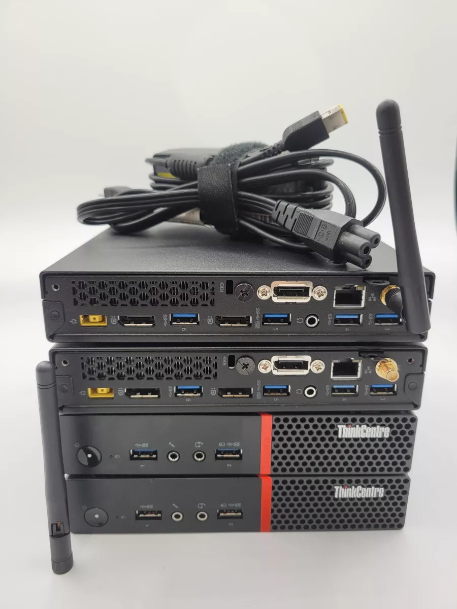 Lenovo Thinkcentre M700 Tiny i5-6500T 16GB 240GB SSD 3 DP's WiFi Win 10 Pro