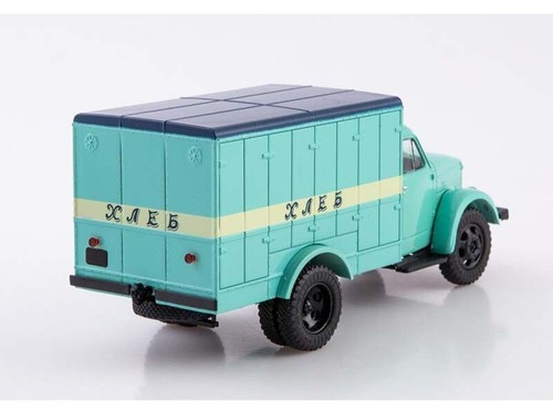 1:43 GAZ-51A Bakery box van KHA-2-57 with journal Modimio №96 USSR - Picture 2 of 3