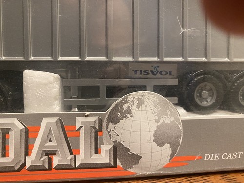 JOAL REF.351 DAF 95XF TIPPER TRAILER 1.50 SCALE NIB DCP - Picture 6 of 11