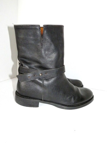 MADEWELL 1937 Black Leather The Bike English 18405 Motorcycle Boots SZ 7.5 - 第 2/8 張圖片