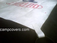 8 Dupont Tyvek Peel & Stick Tie-Off Loops for UL Ground Sheets Tent Footprints