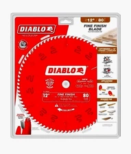 Diablo Tools 12 Inch X 80 Tooth Fine Finish Saw Blade D1280X