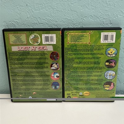 SpongeBob DVD Lot - Lost At Sea & Nautical Nonsense Sponge Buddies