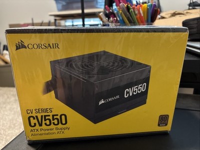 Corsair CV Series CV550 550W 80 Plus Bronze ATX Power Supply