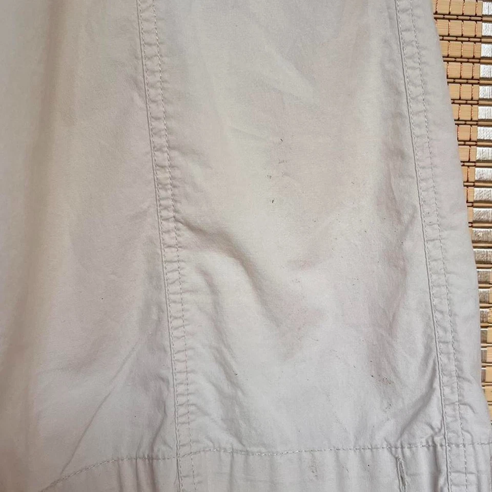 Vintage Y2K Anchor Blue lowrise khaki wide leg cargo pants - Image 3 of 4