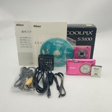 Nikon COOLPIX S3100 Pink Compact Digital Camera From Japan