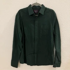 UNTUCKit Dark Green Men's Casual Button Down Shirt