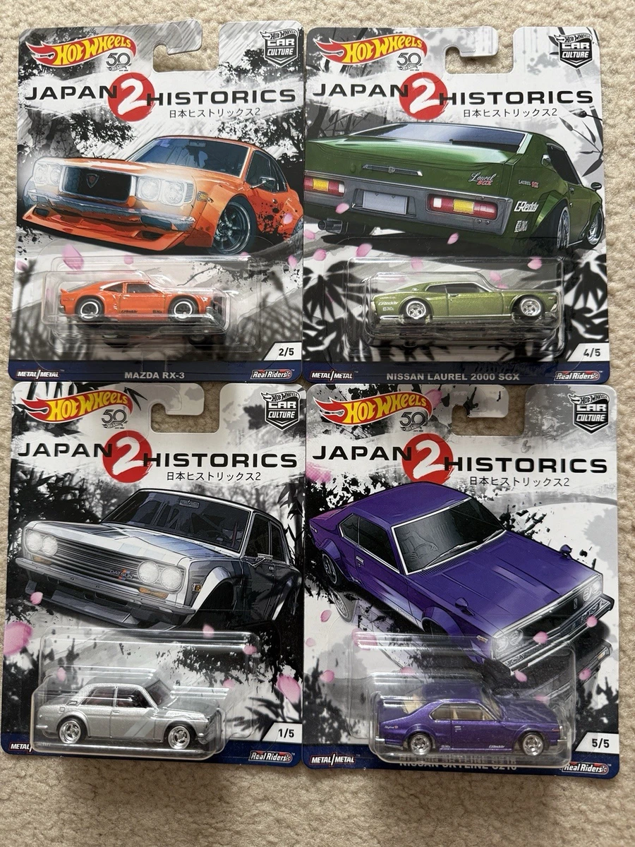 Las mejores ofertas en Hot Wheels Japan Historics 1:64 escala