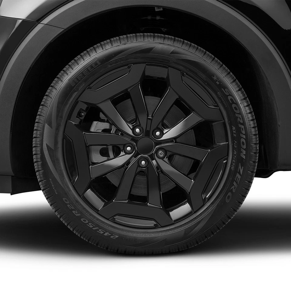 Chrome Delete Blackout Vinyl Overlays for 2023+ Kia Telluride 20" Wheels - Image 3 of 4