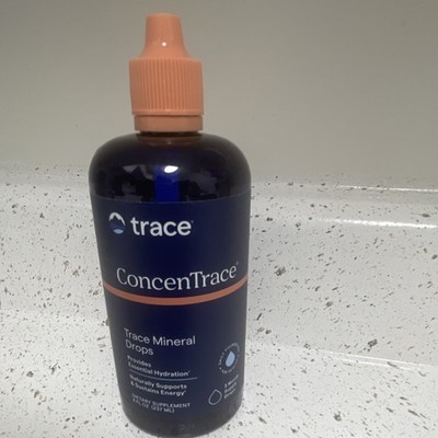 Trace Minerals ConcenTrace Trace Mineral Drops 8 fl oz Hydration Energy Support