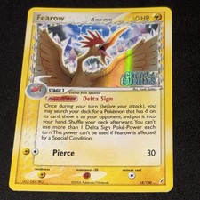 Pokemon Fearow EX Crystal Guardians Reverse Holo Rare #18 on eBay