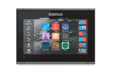 Simrad 000-16293-001 GO9 XSE Chartplotter & Fishfinder - 83/200 Transom Mount, m