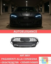 😍ART.5851 GLÄNZEND SCHWARZER SPORTGRILL PDC PASSEND FÜR AUDI A5 F5 19-23😍