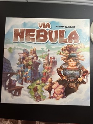 Via Nebula Board Game Martin Wallace Asmodee Space Cowboy Complete Set Excellent