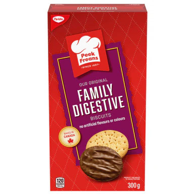 Biscuits digestifs Christie Peek Frean Family, 300 g/10,6 oz.(Importé du Canada) - Photo 1/5
