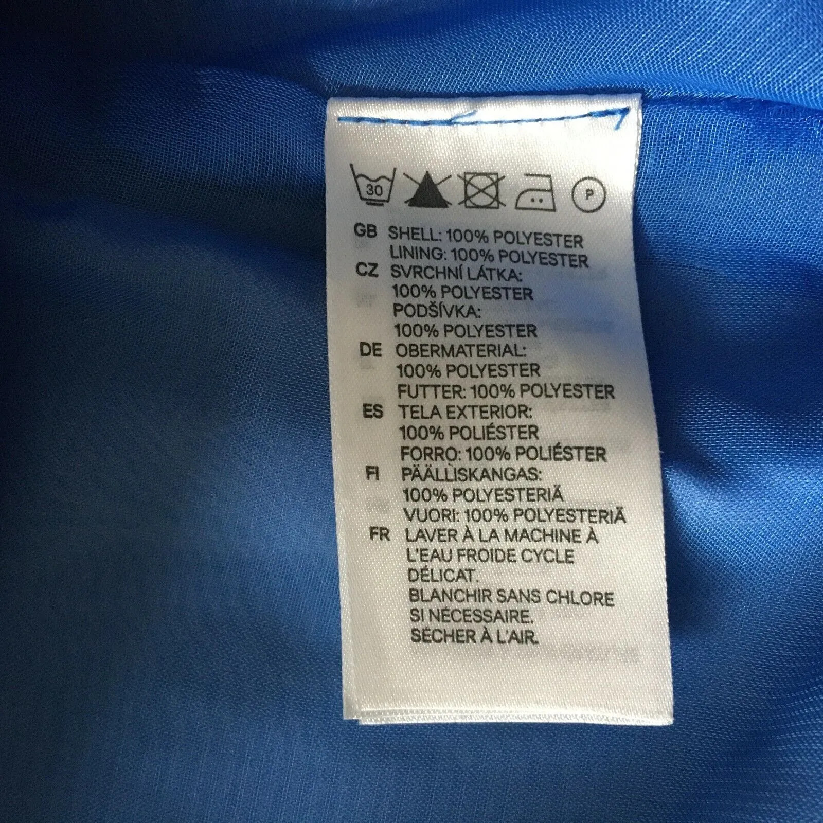 H&M Skirt 10UK Blue Floral Hummingbird Botanical Tulip Pockets 6US 36EU thumbnail 7