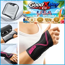 Carpal Tunnel Wrist Brace Right Hand Medium Adjustable Breathable Support