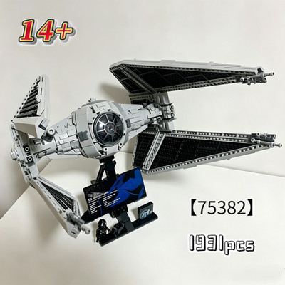 1931pcs Star Interstellar Conflict Spaceship Building Blocks MOC 75382 Brick Toy