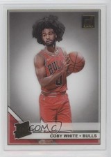 2019-20 Panini Clearly Donruss Rated Rookie Gold Coby White #56 0l9t