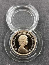 1983 Gold Proof Half sovereign with Box and COA