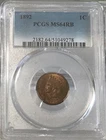 1892 Indian Head Penny PCGS MS64 RB