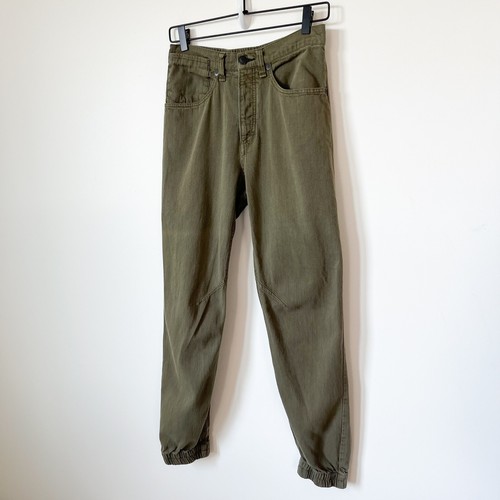 Rag & Bone Elastic Waist Jogger High Rise Baumwollhose Army Green Damen 26 - Bild 2 von 13