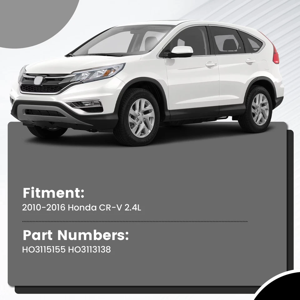 Radiator Cooling Fan Assy Fits2010 2011 2012 2013 2014 2015 2016 Honda CR-V 2.4L Foto 4 de 4