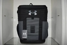 Under Armour 25 Can Backpack Cooler Pitch Grey UA3002080004 NWT